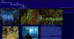 Desktop Screenshot of immersiveinstallationart.com